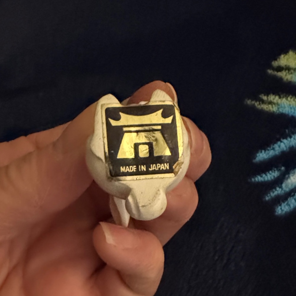 Vintage 1950's Ceramic White Bunny Figurine - Made in Japan - Picture 3 of 5